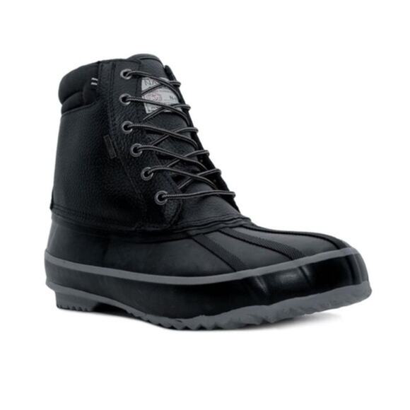 NAUTICA Mens Duck Waterproof Shell Snow & Rain Boot sz 12 Wide NEW # M358 main image 5